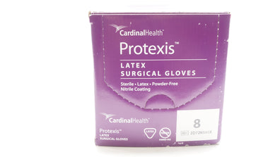 Cardinal Health 2D72NS80X Protexis Latex Surgical Gloves Size 8 (x) - Box of 50